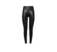 WOLFORD Leggings in Lederoptik JO schwarz | 40