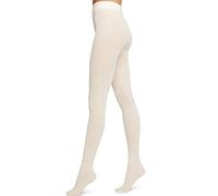 Wolford Modestrumpfhose Mary Cotton Rib Rippoptik Ecru Größe S