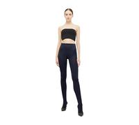 WOLFORD Merinostrumpfhose für Damen, Deep Night, L