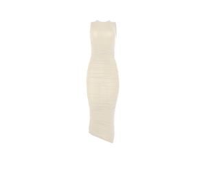 WOLFORD Midikleid creme | S