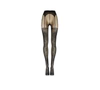 WOLFORD Modestrumpfhose FLOWER 20 DEN black/black schwarz | M