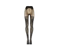 WOLFORD Modestrumpfhose FLOWER 20 DEN black/black schwarz | S