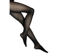 Wolford Damen Strumpfhose Satin Opaque 50, schwarz, Gr. M