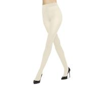 WOLFORD Velvet de Luxe 66 Strumpfhose für Damen, Ecrue, Large