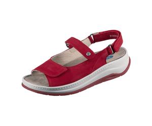 Wolky Adura Timber 0335010-570 red summer nubuck für Damen, rot, Größe 37 EU