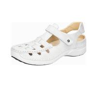 Wolky Bequeme Sandalen für Damen, weiß, Größe 42 EU