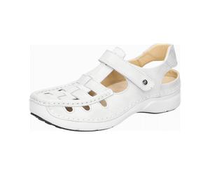 Wolky Bequeme Sandalen für Damen, weiß, Größe 42 EU