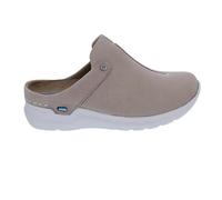 Wolky Clog Holland DB 0662536-125, Nubukleder, Beige, Fußbett zum Wechseln, Diabetiker geeignet Beige Gr. 40