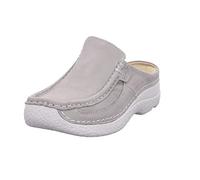 Wolky Comfort Extra Komfort Roll Slide - 11206 Nubuckleder hellgrau - 42