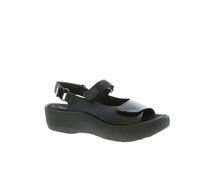 Wolky Comfort Sandalen Jewel - 30000 schwarz Leder - 42, 300 black martinaca l, 42 EU