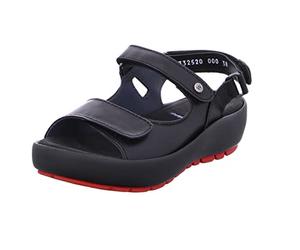 Wolky Comfort Sandalen Rio - 20000 Leder schwarz - 41