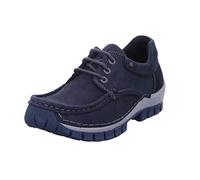 Wolky Comfort Schnürschuhe Fly Winter - 50810 grau-blau geöltes Nubukleder - 38
