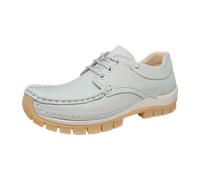 Wolky Fly 0470120-806 light blue Velvet Leather für Damen, blau, Größe 43 EU