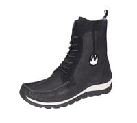 Wolky Ocean Hohe Schnürschuhe Nubukleder schwarz Größe 38