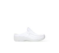 Wolky Roll Slide Clogs Leder Weiss Größe 40