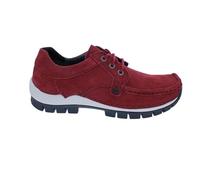 Wolky Seamy Fly Halbschuh 0473411-553, Antique Nubuck Leather, Cherry red, Wechselfußbett Rot Gr. 41