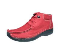 Wolky Seamy Moc für Damen, rot, Größe 39 EU