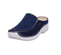 Wolky Seamy-Slide, Clog, Antique Nubuck, Denim, 0625011-820 Blau Gr. 40