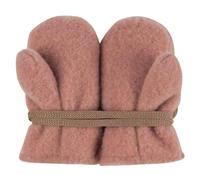 Woll Fleece Baby Fäustel rauchrosa 92