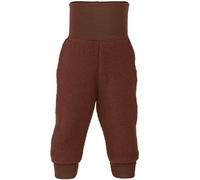 Woll Fleece Hose Softbund zimt-braun 86/92