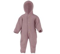 ENGEL Wollfleece-Overall HOLZKNÖPFE in rosenholz melange, Gr. 62/68, maedchen