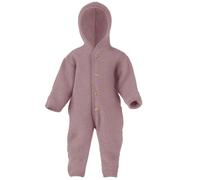 Woll Fleece Overall mitwachsend rosenholz 80