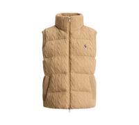 Polo Ralph Lauren Regular Fit Weste aus Woll-Kaschmir-Mix in Camel, Größe L