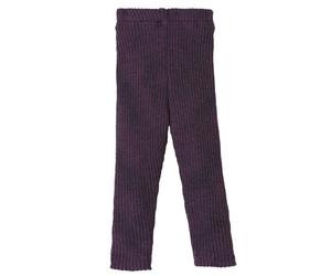 Woll Leggings aubergine warm und mitwachsend 62/68