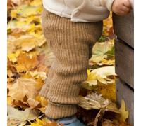 Woll Leggings karamell-braun warm und mitwachsend 122/128