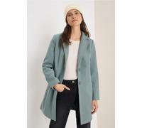 Kurzmantel CECIL, Damen, Gr. XXL (46), ice hill grün, Web, Obermaterial: 90% Polyester, 10% Viskose. Futter: 100% Polyester, unifarben, casual, regular fit ca. Mitte Oberschenkel, Langarm, Mäntel, in 