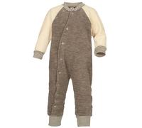 Engel - Baby-Schlafanzug Einteilig - Overall, Gr. 50-56, braun (WalnussMelange)