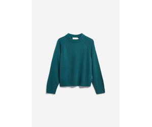 WOLL-STRICKPULLOVER | Bio-Woll Mix (recycelt) - petrol (L)
