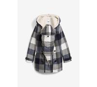 Woll-Umstandsjacke mit Teddyfutter / Tragejacke 48