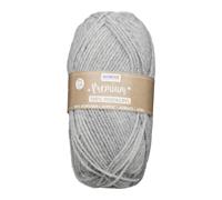 Glorex 5 1001 13 - Premium Wolle aus 100 % Acryl, leicht zu verarbeiten, vielseitig einsetzbar, wärmend, weich, nicht kratzend, 50 g, ca. 140 m, grau