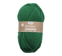 Glorex Wolle 5 1001 08 – Premium 100% Acrylwolle, 50 g (ca. 140 m), Grün