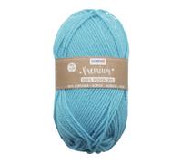 Glorex Premium Wolle aus 100 % Acryl, 50 g, ca. 140 m, türkis (Verkauf durch ''Ideen von A-Z'' auf duo-shop.de)