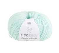 Wolle Rico Baby Classic Glitzer DK, 50g, ca. 165m Mint