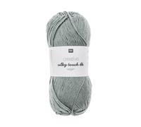 Wolle Rico Design - Creative Silky Touch DK - 100 g - 100% Acryl Gris vert