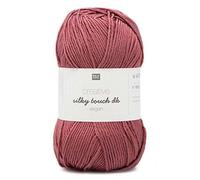 Wolle Rico Design - Creative Silky Touch DK - 100 g - 100% Acryl Rosenholz
