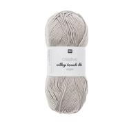 Wolle Rico Design - Creative Silky Touch DK - 100 g - 100% Acryl Silbergrau