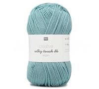 Wolle Rico Design - Creative Silky Touch DK - 100 g - 100% Acryl türkisblau