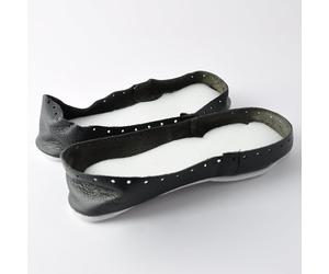 Wolle Rödel Hüttenschuhsohle schwarz 42/43