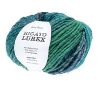 Wolle Rödel Rigato Lurex grün Grün
