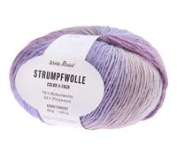 Wolle Rödel Strumpfwolle Color Lavendel Mix
