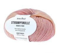 Wolle Rödel Strumpfwolle Color Rosa-Mix