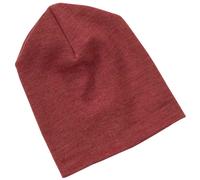 Wolle Seide Beanie kupfer 74