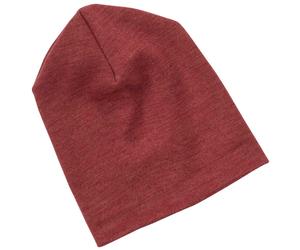 Wolle Seide Beanie kupfer 98