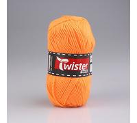 Wolle Twister Sport 50 Uni - Neonorange - 50g