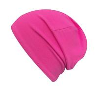 Wollhuhn Jungen/Mädchen Shorties Beanie/Beanie-Mütze/Kinder-Mütze Bequem Viele Motive Jersey Zweilagig Gefüttert Übergangszeiten (Öko-Stoffe/Bio) 2024202401 (Shorty Bicolor Pink/Rosa, M)