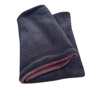 Wollhuhn Warmer Jungen/Mädchen UNSER WÄRMSTER Winter Loop/Schlauchschal/Schlupfschal Zwei Lagen Fleece (Braun/Schwarz)